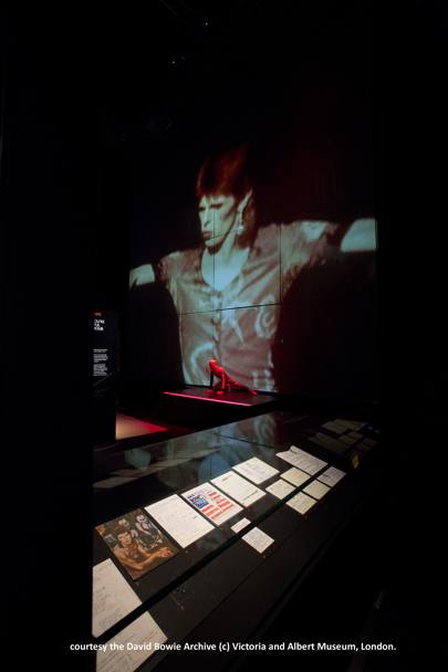Courtesy the David Bowie Archive (c) Victoria and Albert Museum, London.